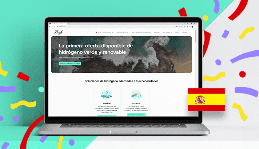 Nous sommes ravis d'annoncer que Lhyfe.com est maintenant disponible en espagnol !